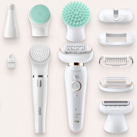 Braun Silk-épil 9 S9300 epilatore per gambe, corpo e ascelle