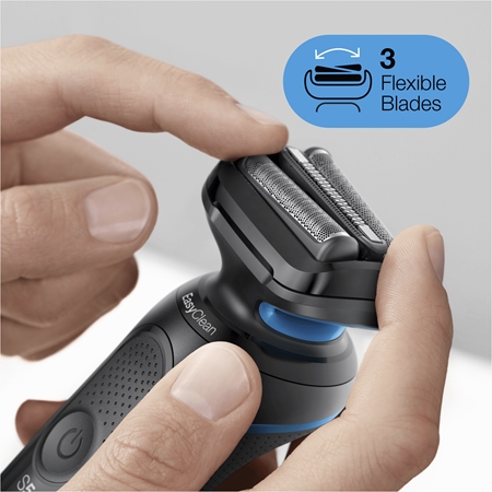 Braun Series 5 1000s Blue planžetový holicí strojek