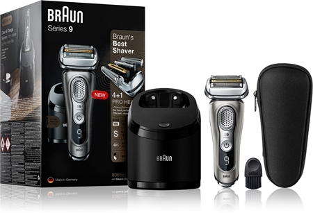Braun Series 9 9365cc Graphite with Clean&Charge System foil hair trimmer