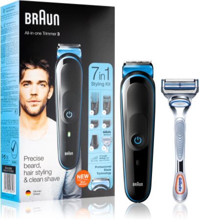 Braun MGK3242 cortapelos para cabello y barba