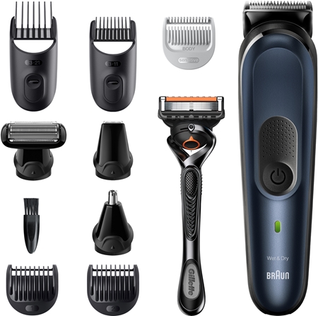 Braun MGK 7330 veido ir kūno plaukų kirpimo rinkinys