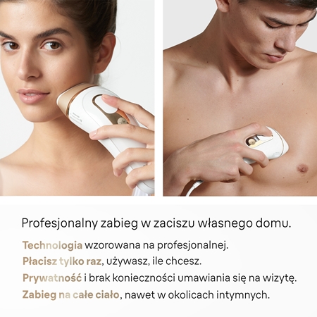 Braun Silk Expert Pro 5 PL5267 depilator IPL do ciała, twarzy, okolic bikini i pach