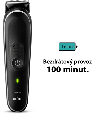 Braun All-In-One Series MGK5440 stylingová sada na vlasy, vousy i tělo