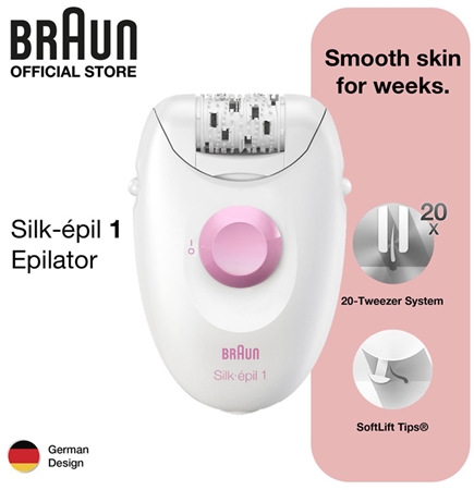 Braun Silk-épil 1 1170 epilator pentru corp