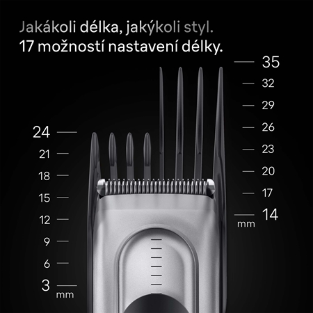 Braun Series 7 HC7590 zastřihovač vlasů s 5 stylingovými nástroji