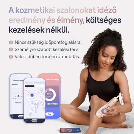 Braun Smart Skin Expert IPL7147 okos IPL készülék szőrtelenítéshez testre, arcra, bikinivonalra és hónaljra