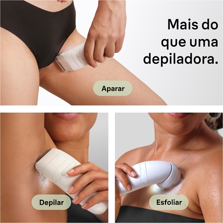 Braun Silk-épil 7 7-060 depiladora para depilação a seco e a molhado