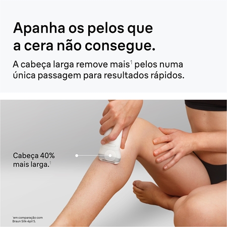 Braun Silk-épil 7 7-060 depiladora para depilação a seco e a molhado