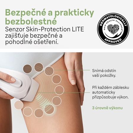 Braun Silk-expert PRO 3 IPL3020 IPL epilátor na tělo, tvář, oblast bikin a podpaží