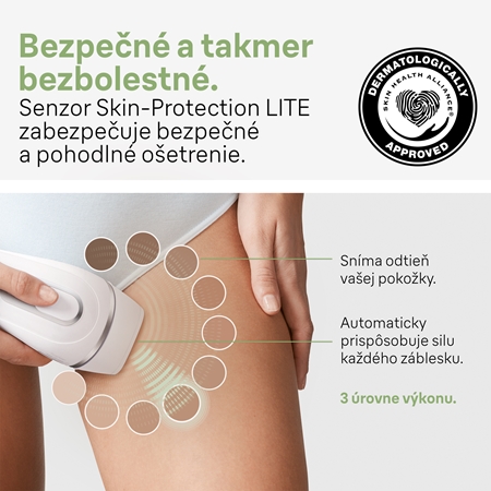 Braun Silk-expert PRO 3 IPL3020 IPL epilátor na telo, tvár, oblasť bikín a podpazušia
