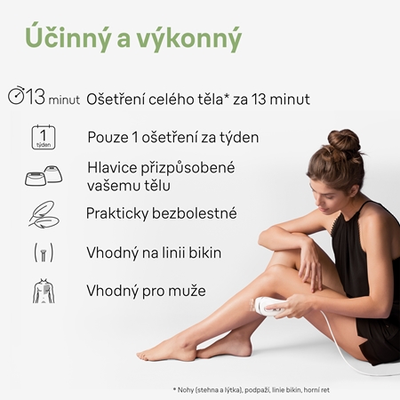 Braun Silk-expert PRO 3 IPL3020 IPL epilátor na tělo, tvář, oblast bikin a podpaží