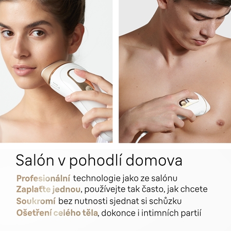 Braun Silk-expert PRO 5 IPL5052 IPL epilátor na tělo, tvář, oblast bikin a podpaží
