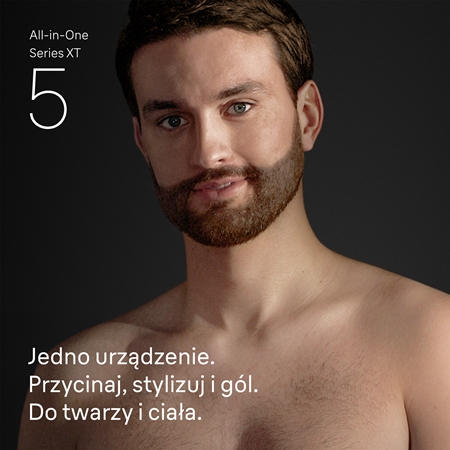 Braun Series X XT5200 trymer i golarka do zarostu