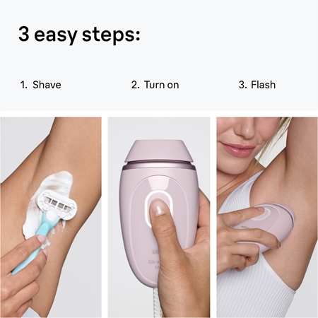 Braun IPL Silk·expert Mini PL1100 IPL Epilator for Body, Face, Bikini Area and Underarms