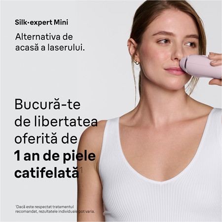 Braun IPL Silk·expert Mini PL1100 epilator IPL pentru corp, față, zona inghinală și axile