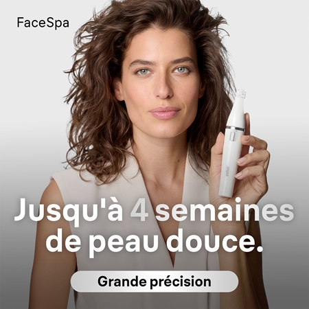 Braun Face 810 épilateur avec une brosse nettoyante visage