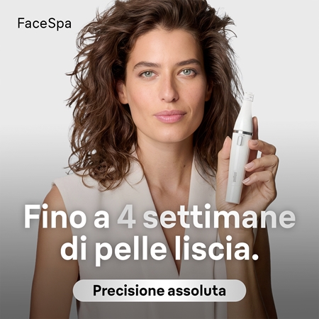 Braun Face 810 epilatore con spazzolino per pulizia per il viso