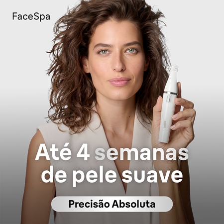 Braun Face 810 epilador com escova de limpeza para rosto