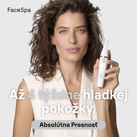 Braun Face 810 epilátor a čistiaca kefa na tvár