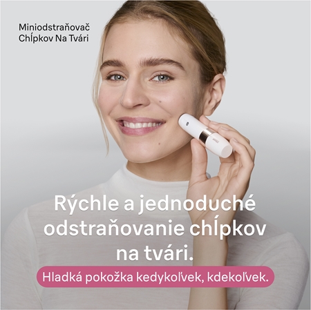 Braun Face FS1000 mini depilátor na tvár
