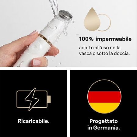 Braun FaceSpa Pro SE911 Sistema 3 in 1 per depilazione del viso, pulizia e tonificazione della pelle