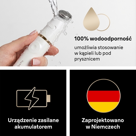 Braun FaceSpa Pro SE911 system 3w1 do depilacji, oczyszczania i tonizacji twarzy
