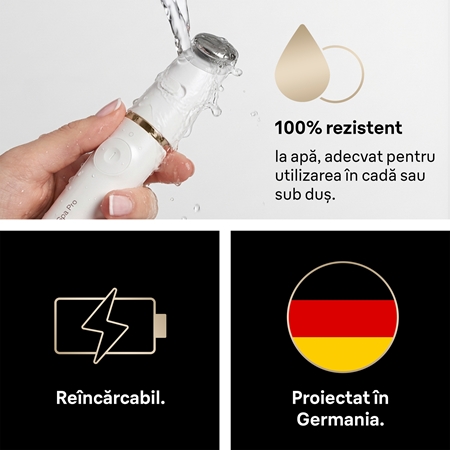 Braun FaceSpa Pro SE911 sistem 3 în 1 pentru epilarea feței, curățarea și tonifierea tenului