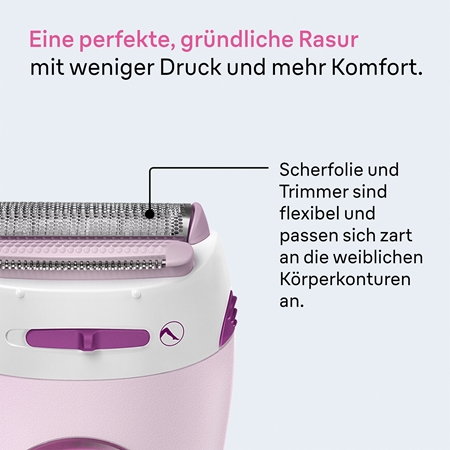 Braun Lady Shaver LS5100 Damen Rasierer