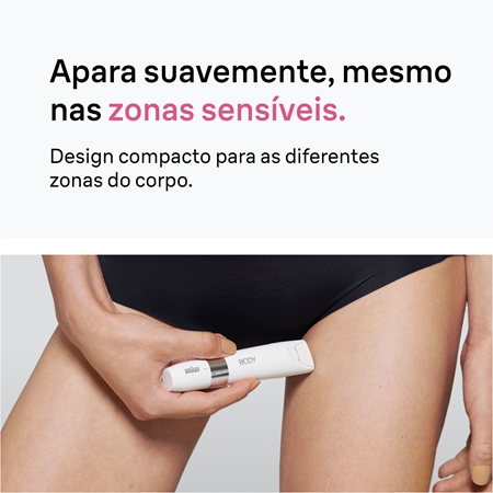 Braun Body Groomer BS1000 mini aparador para corpo