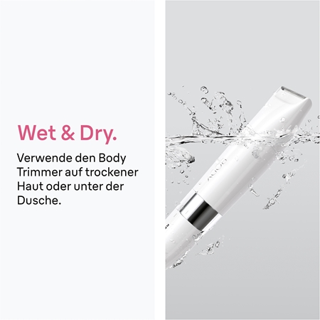 Braun Body Groomer BS1000 Mini-Trimmer für den Körper