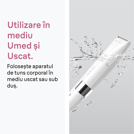 Braun Body Groomer BS1000 aparat mini de tuns pentru corp