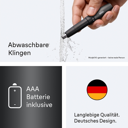 Braun Ear & Nose Trimmer EN20 Ohren - und Nasenhaartrimmer