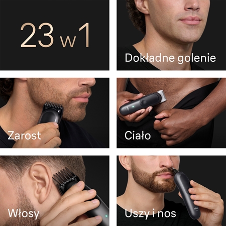 Braun All-in-One Series 9 AIO9520 zestaw do pielęgnacji włosów, zarostu i ciała