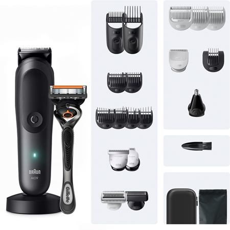 Braun All-in-One Series 9 AIO9520 zestaw do pielęgnacji włosów, zarostu i ciała