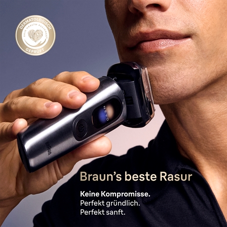 Braun NEVO 15010C Elektrorasierer mit Reinigungs- und Ladestation