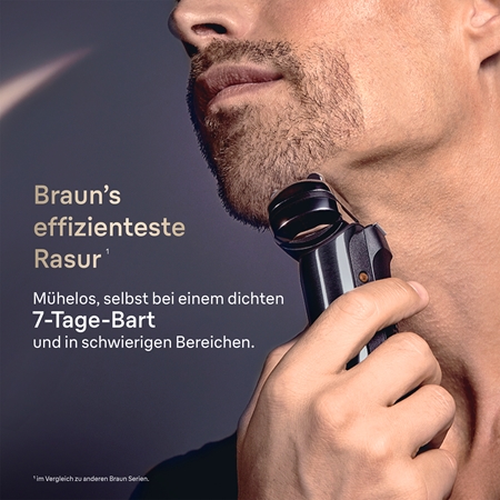 Braun NEVO 15010C Elektrorasierer mit Reinigungs- und Ladestation
