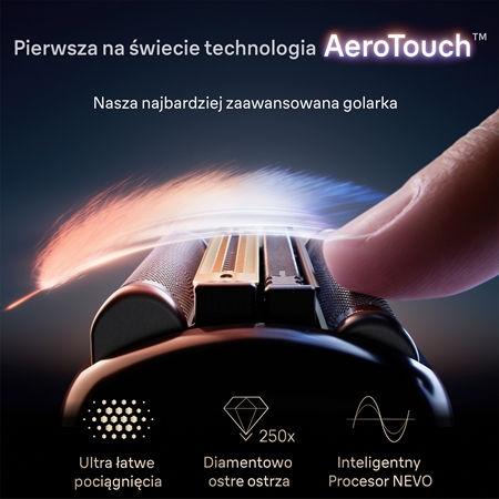 Braun NEVO 15010C elektryczna maszynka do golenia ze stacją czyszczącą i ładującą