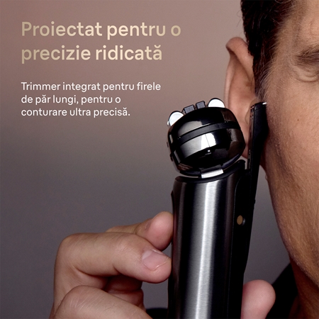 Braun NEVO 15010C Aparat de bărbierit electric cu stație pentru curățare și încărcare