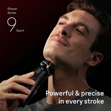 Braun Series 9 9110s Sport Electric Shaver for wet or dry shaving
