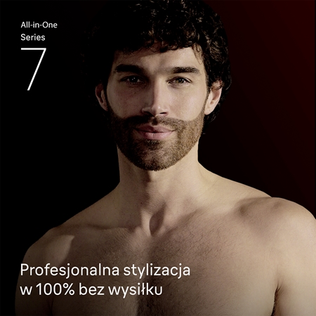 Braun All-In-One Series 7 AIO7540 F1 zestaw do pielęgnacji włosów, zarostu i ciała 11 w 1
