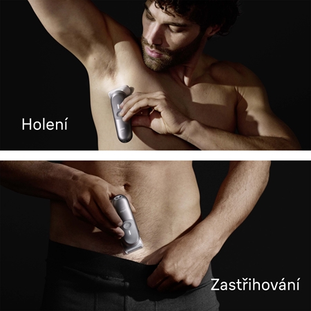 Braun Series 7 BG7550 zastřihovač na intimní partie a tělo pro muže