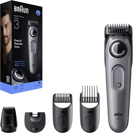 Braun Series 3 BT3560 tondeuse barbe avec 5 outils beauté