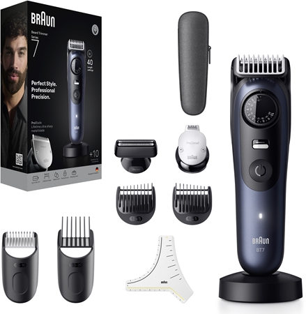 Braun Series 7 BT7540 szakállnyíró + 10 formázó eszköz