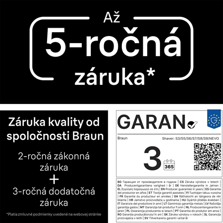 Braun Series 9 PRO+ 9600s elektrický holiaci strojček