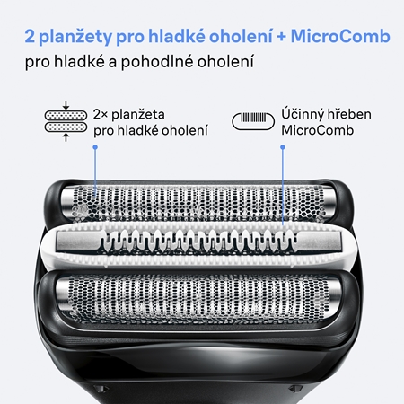 Braun Series 3+ 3040s elektrický holicí strojek
