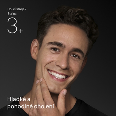Braun Series 3+ 3040s elektrický holicí strojek