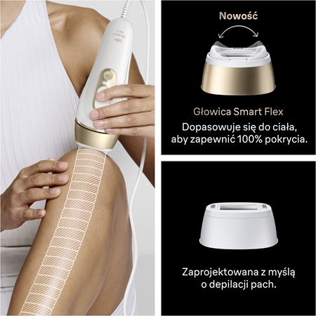 Braun IPL Silk·expert Pro 5 PL5210 inteligentne urządzenie IPL do usuwania owłosienia