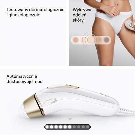 Braun IPL Silk·expert Pro 5 PL5210 inteligentne urządzenie IPL do usuwania owłosienia