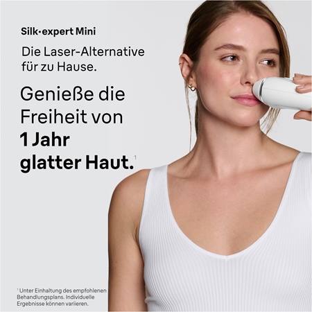 Braun IPL Silk·expert Mini PL1115 IPL Haarentferner für Körper, Gesicht, Bikini- und Achselbereich