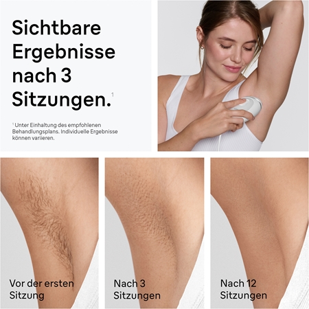 Braun IPL Silk·expert Mini PL1115 IPL Haarentferner für Körper, Gesicht, Bikini- und Achselbereich